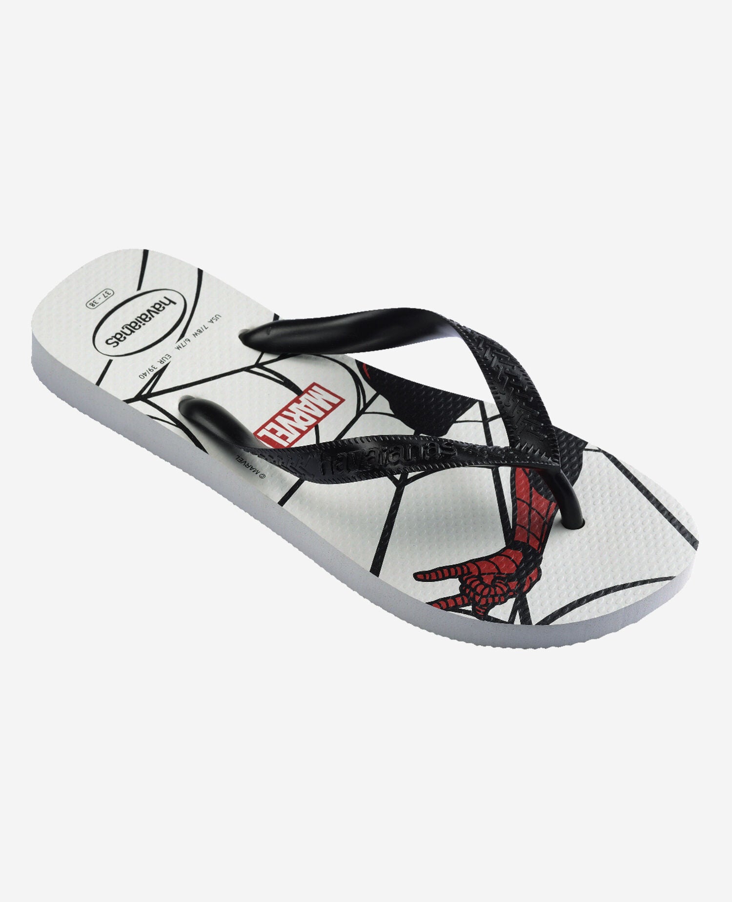 Havaianas Infradito Top Marvel Logomania Bianco