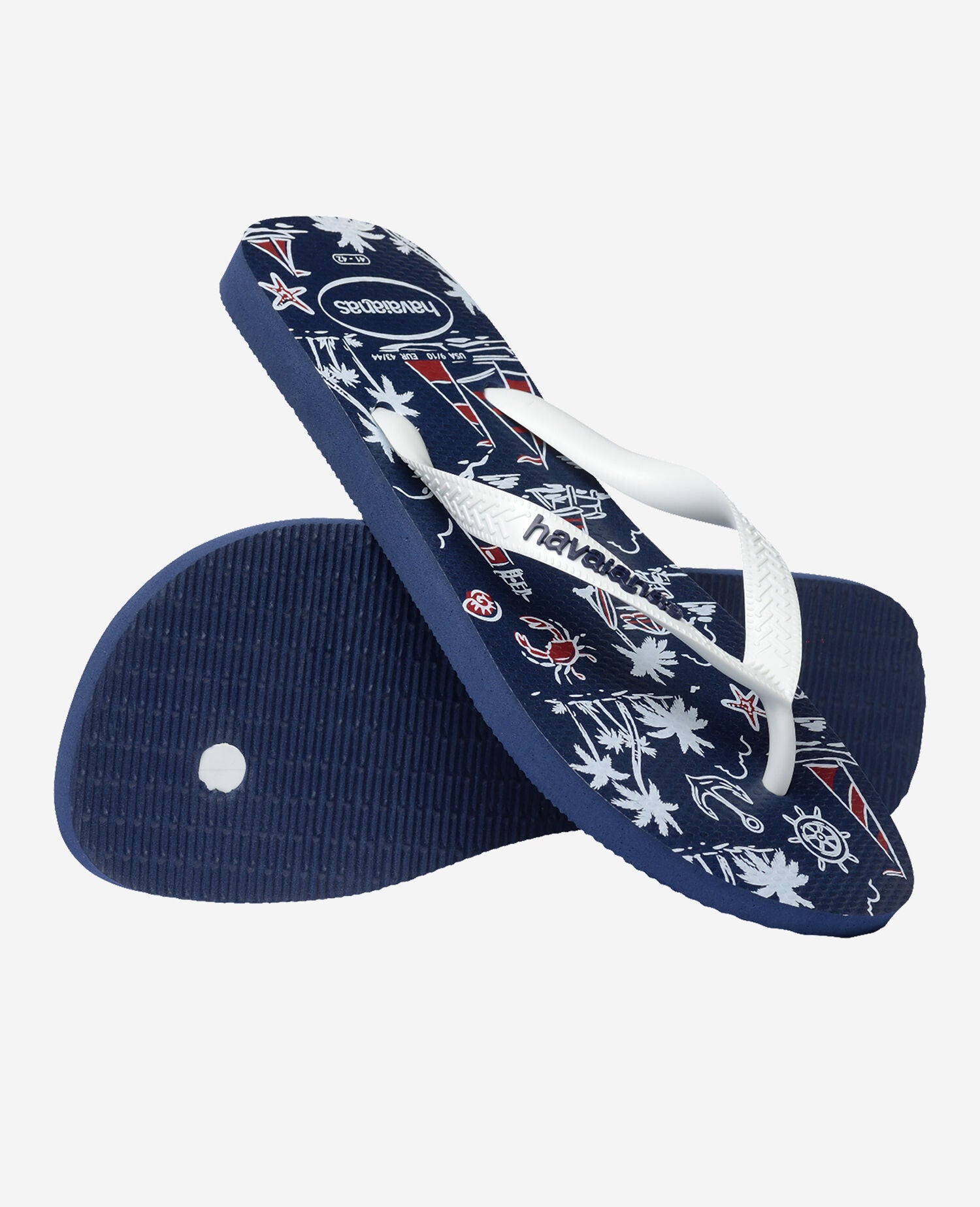 Havaianas Infradito Top Nautical Bianco