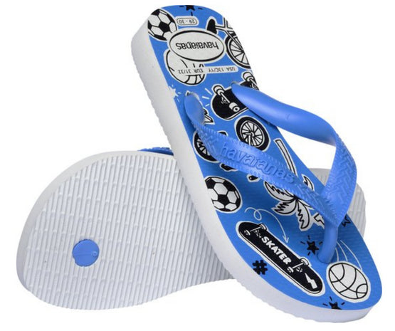Havaianas Infradito White/blue Blu