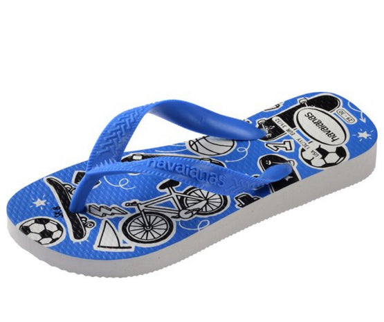 Havaianas Infradito White/blue Blu