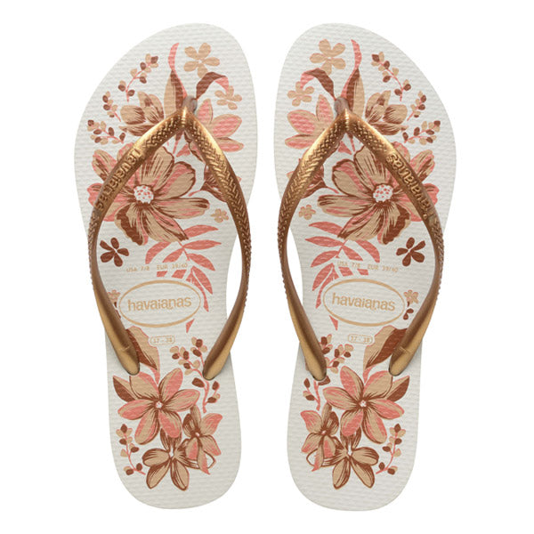 Havaianas Infradito White/golden Giallo