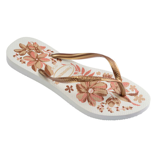 Havaianas Infradito White/golden Giallo