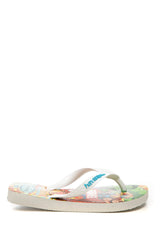 Infradito White/white/blue