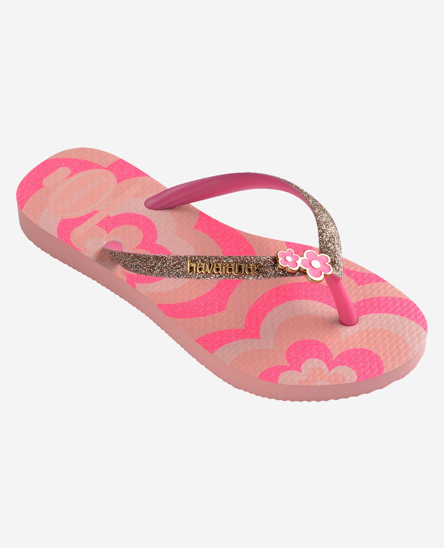 Havaianas Kids Slim Glitter Trendy Rosa