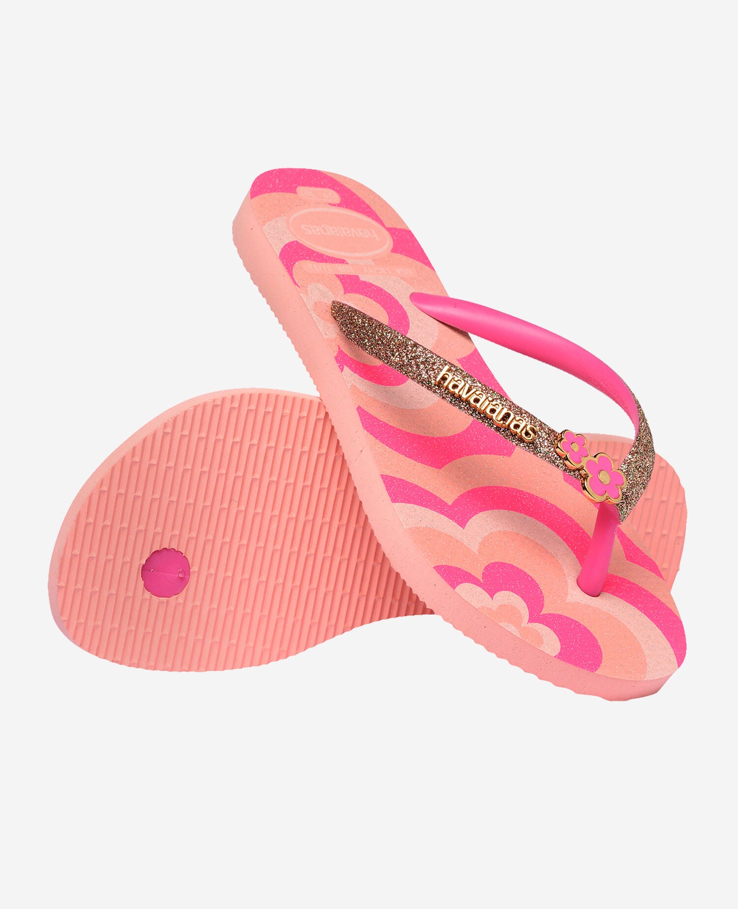 Havaianas Kids Slim Glitter Trendy Rosa