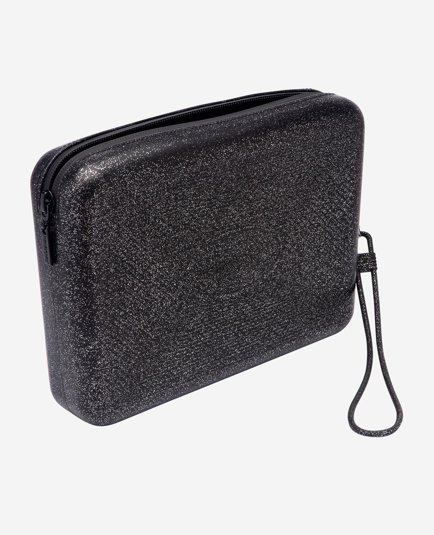 Havaianas Pochette Necessaire Da Spiaggia Glitter Nero