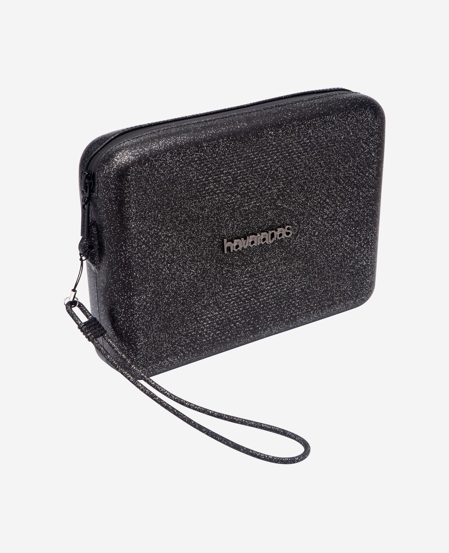 Havaianas Pochette Necessaire Da Spiaggia Glitter Nero