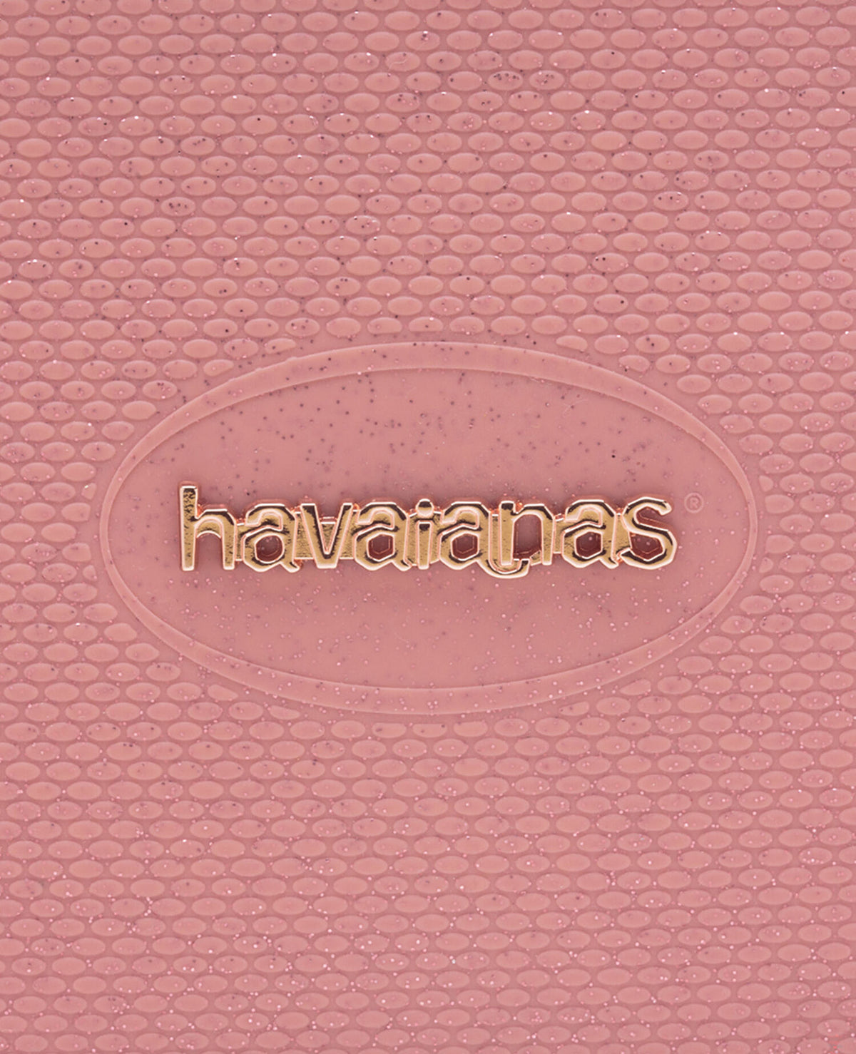 Havaianas Pochette Necessaire Da Spiaggia Glitter Marrone