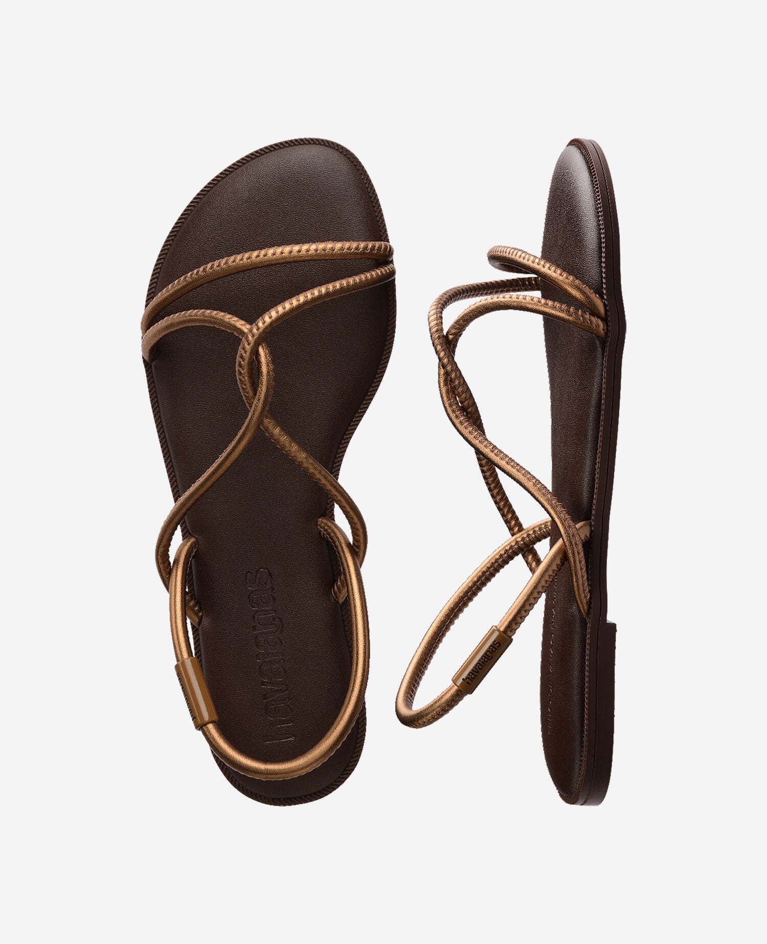 Havaianas Sandali Una Manga Marrone