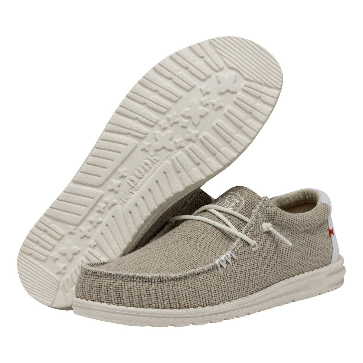 HeyDude Sneakers Wally Braided Bianco
