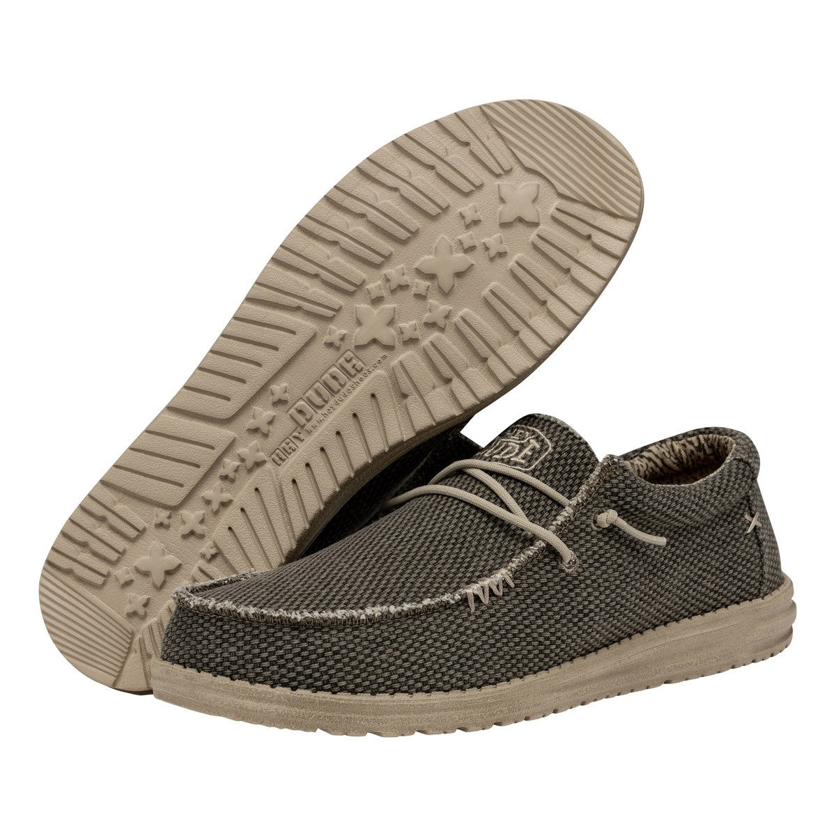 HeyDude Sneakers Wally Braided Verde