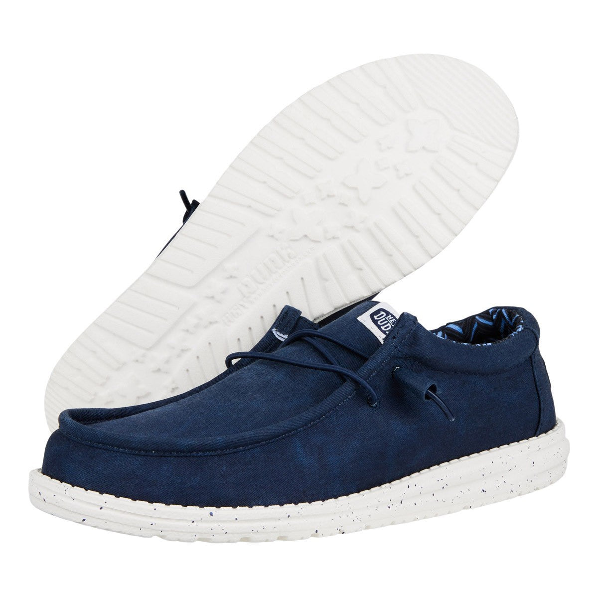 HeyDude Sneakers Wally Stretch Canvas Blu