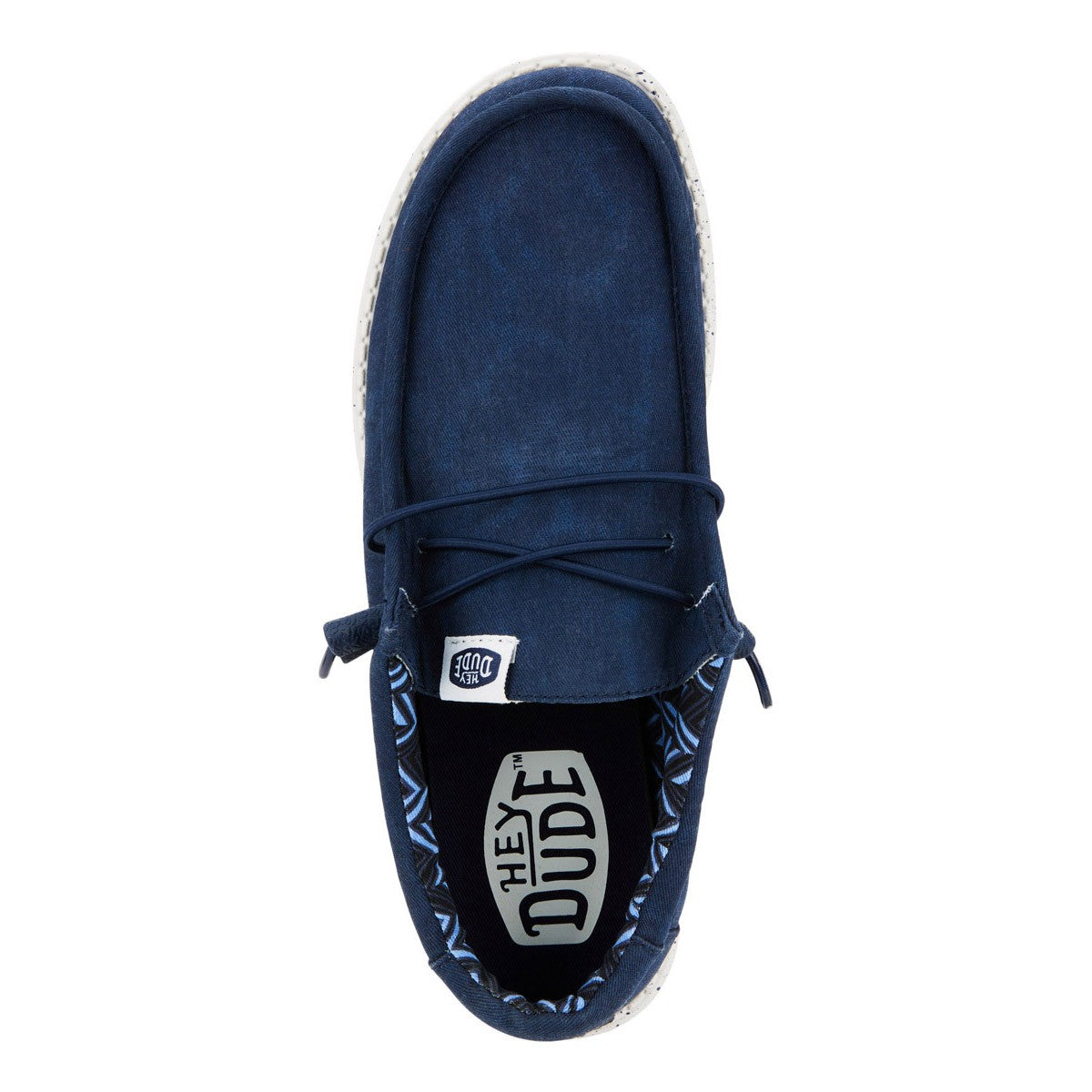 HeyDude Sneakers Wally Stretch Canvas Blu