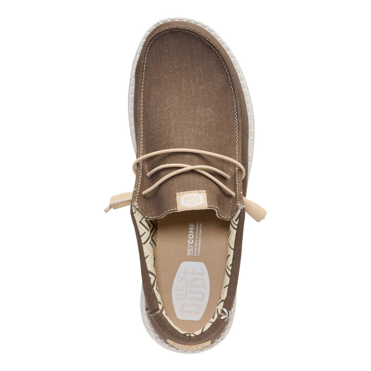 HeyDude Sneakers Wally Stretch Canvas Marrone