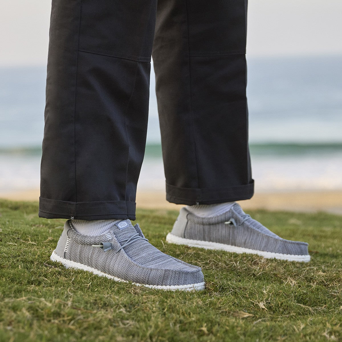 HeyDude Sneakers Wally Stretch Sox Grigio