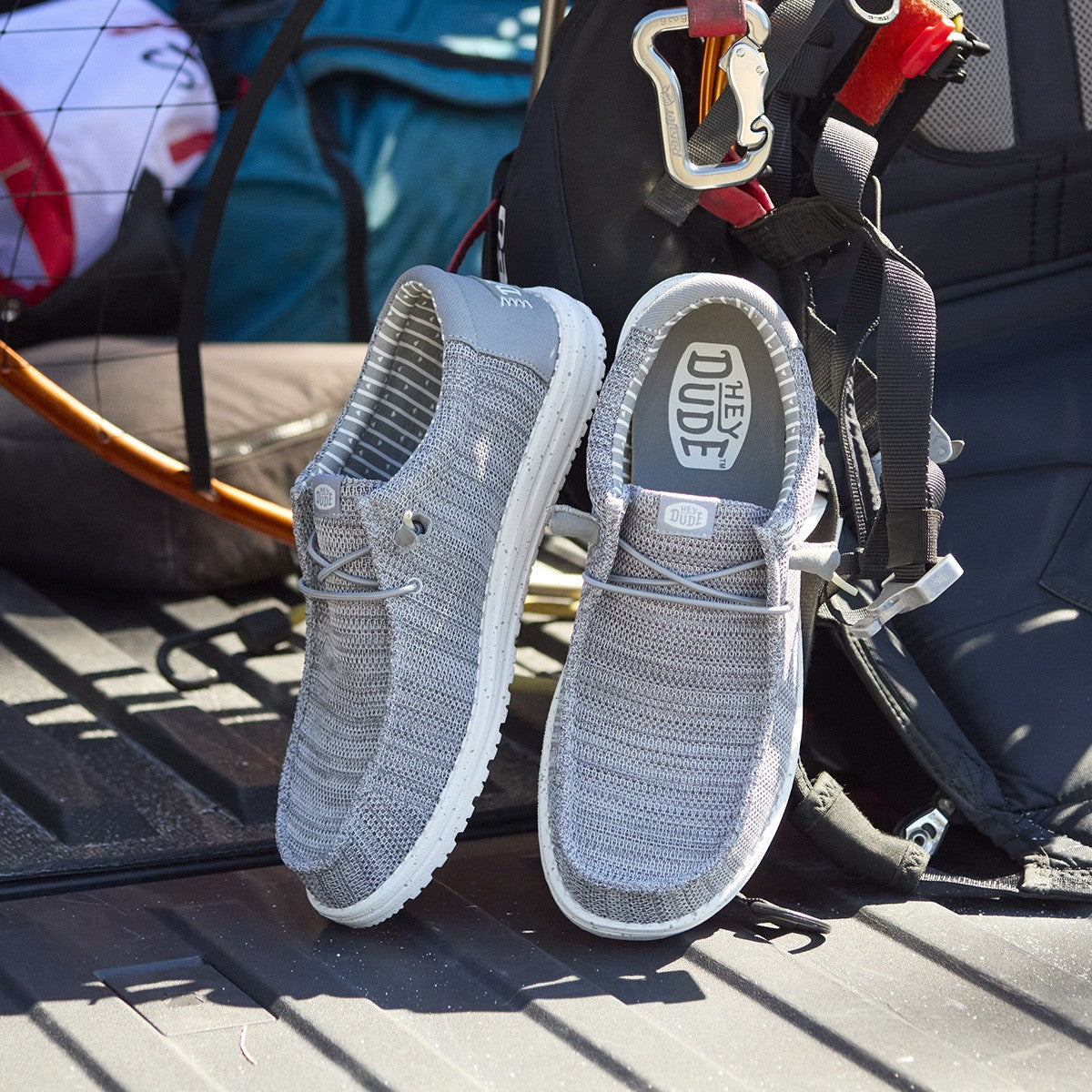 HeyDude Sneakers Wally Stretch Sox Grigio