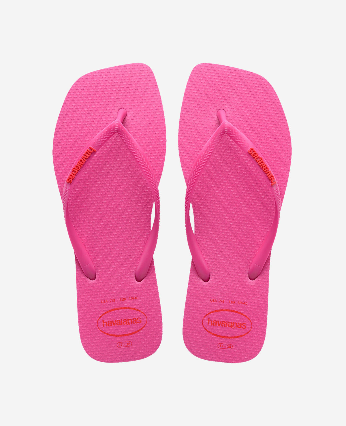 Infradito Slim Square Logo Pop Up