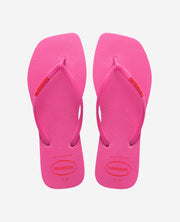 Infradito Slim Square Logo Pop Up