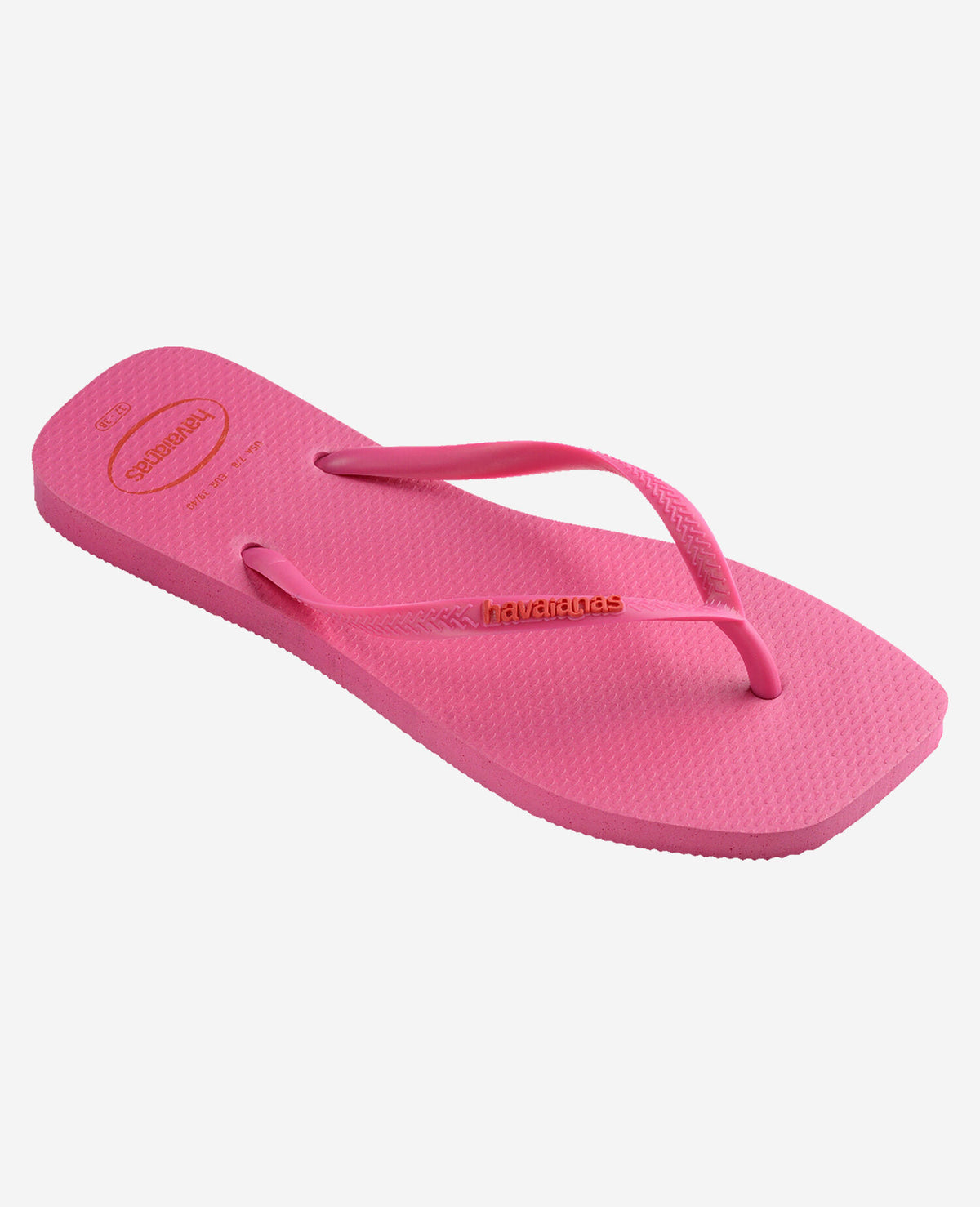 Infradito Slim Square Logo Pop Up