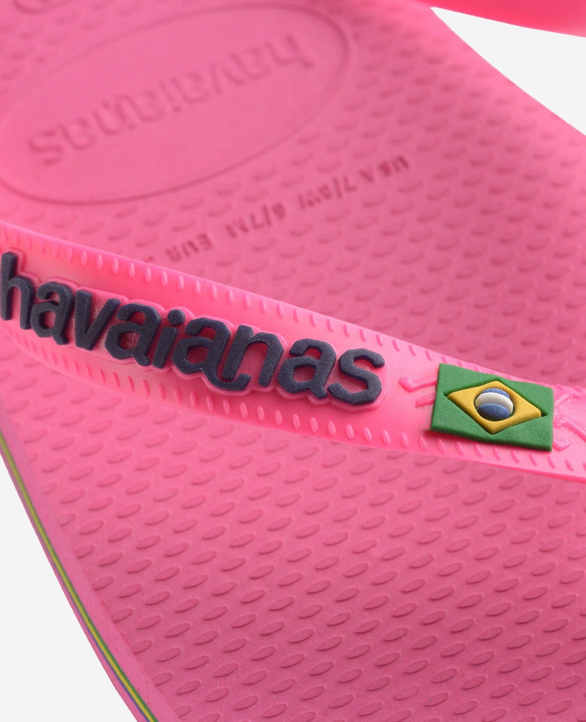 Infradito Brasil Logo Neon