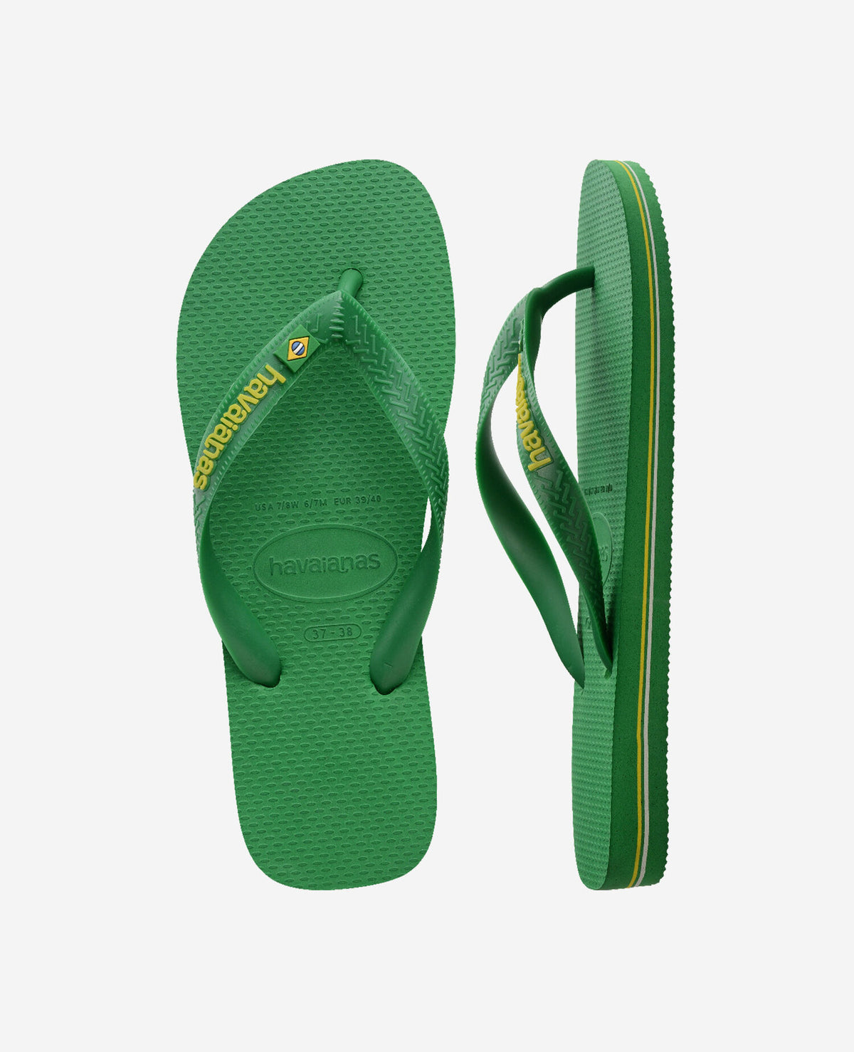 Infradito Brasil Logo Neon