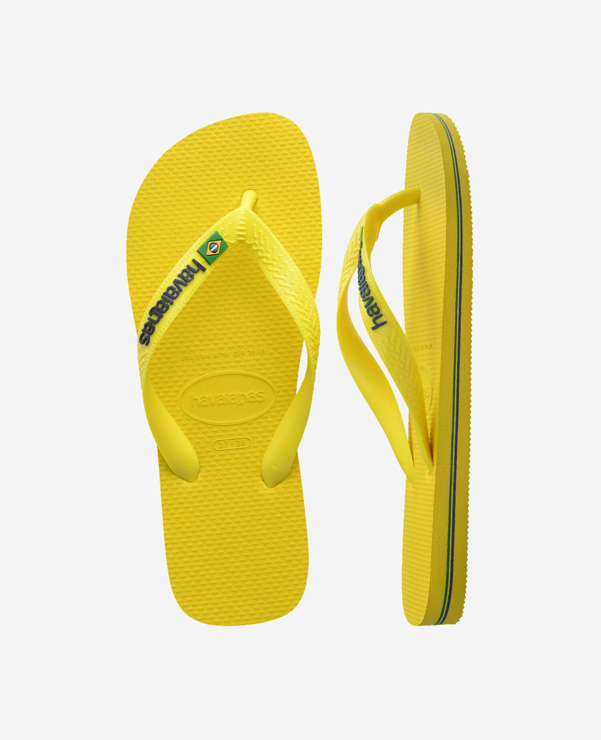 Infradito Brasil Logo Neon