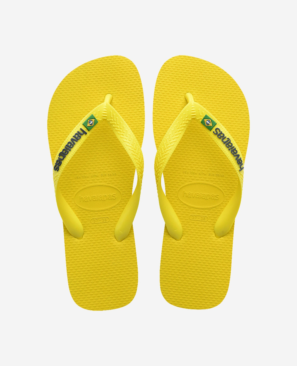 Infradito Brasil Logo Neon