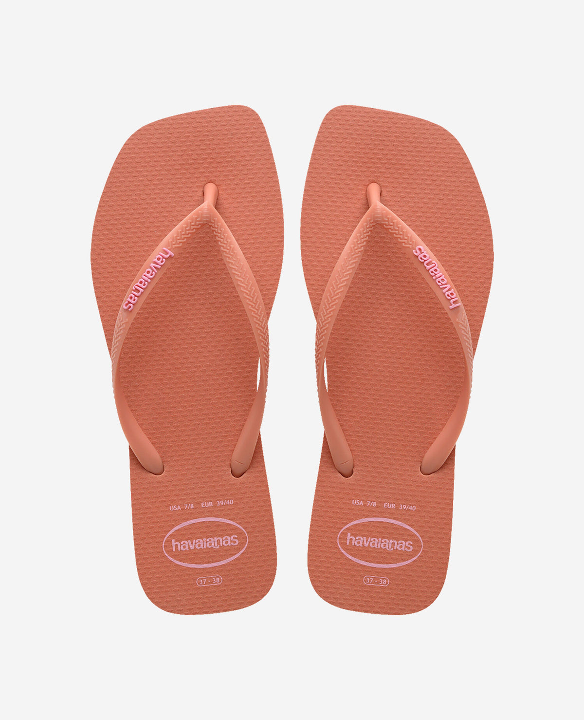 Infradito Slim Square Logo Pop Up