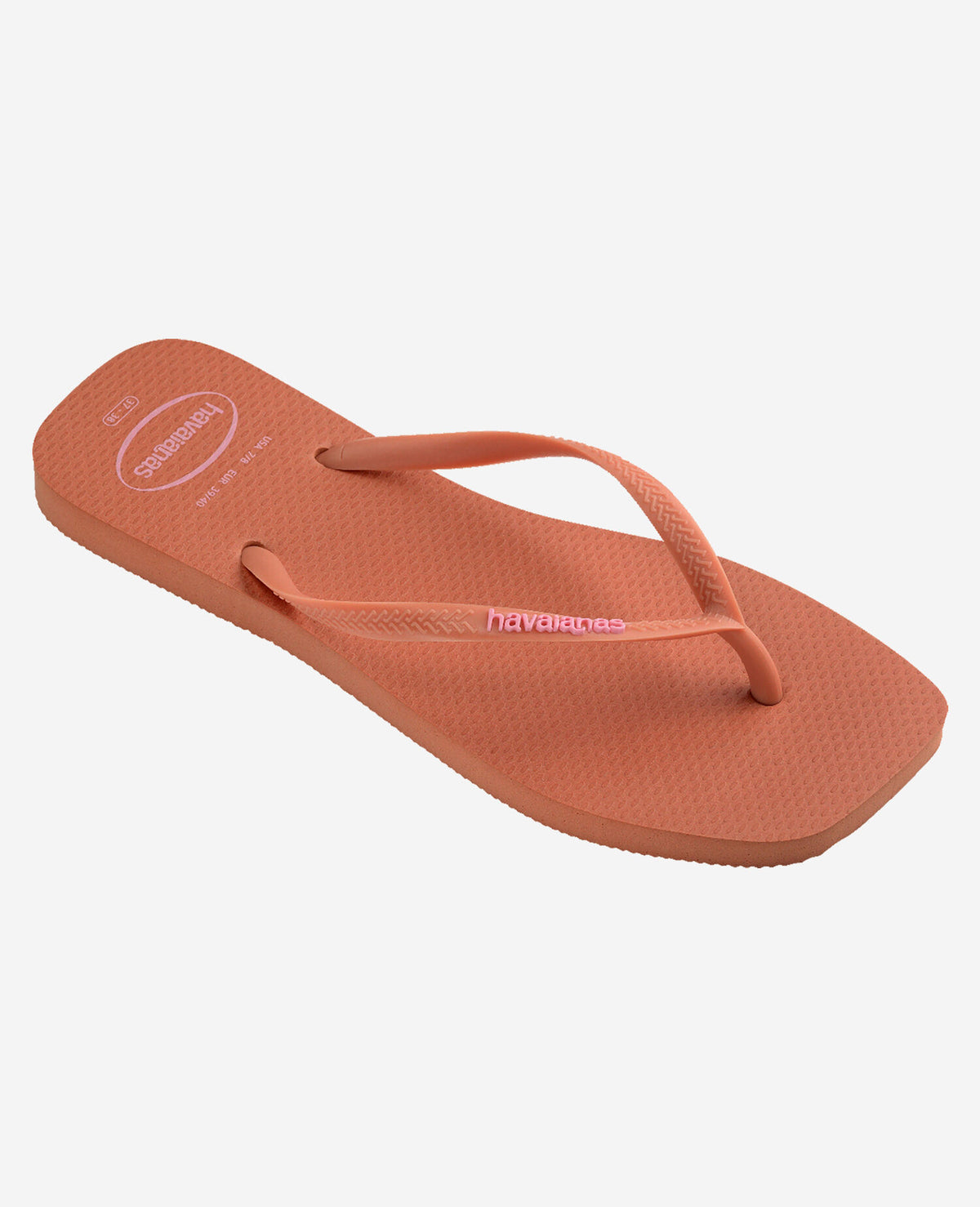 Infradito Slim Square Logo Pop Up