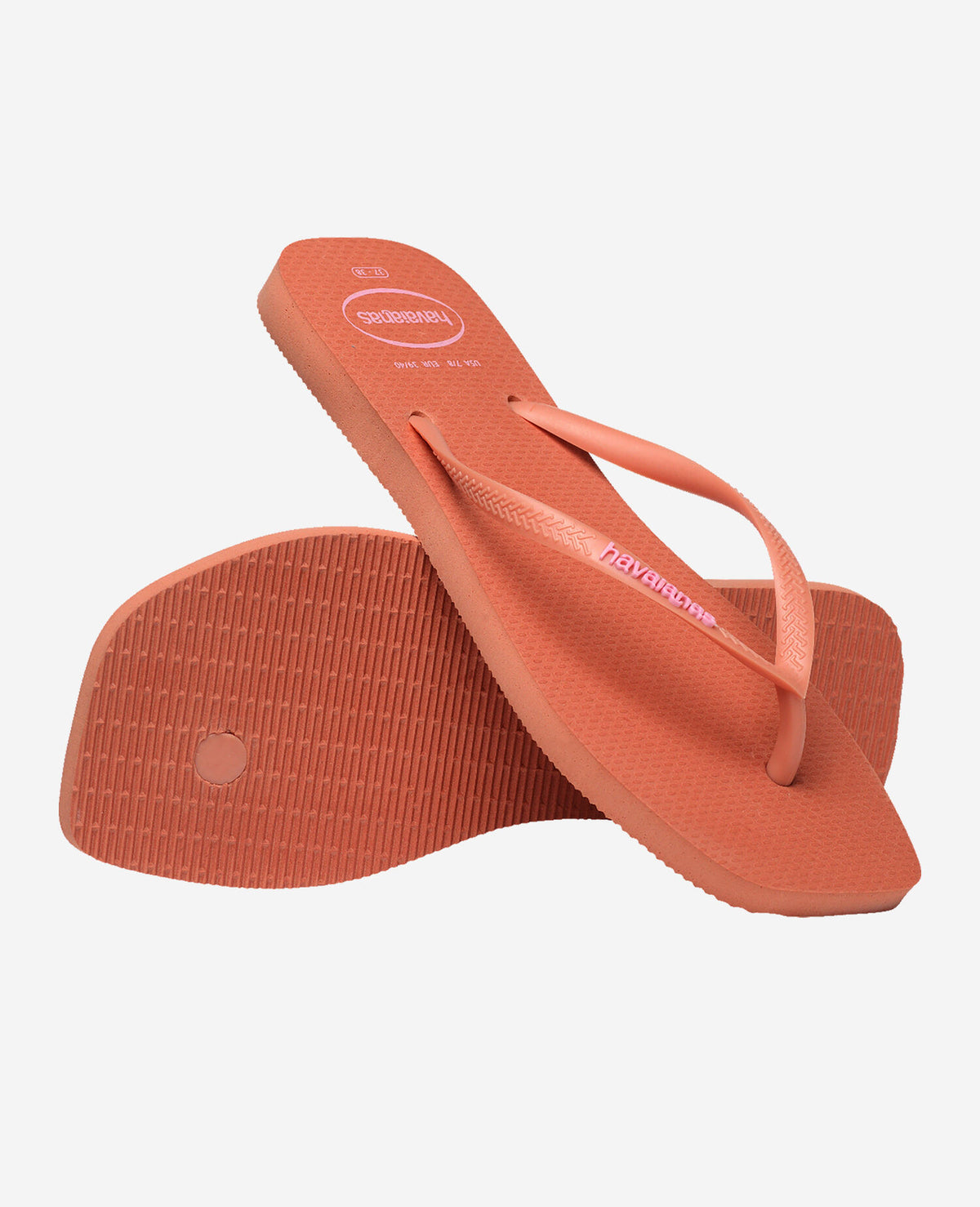 Infradito Slim Square Logo Pop Up
