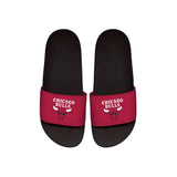 Ciabatte Motto NBA Chicago Bulls Global - Nero/Rosso