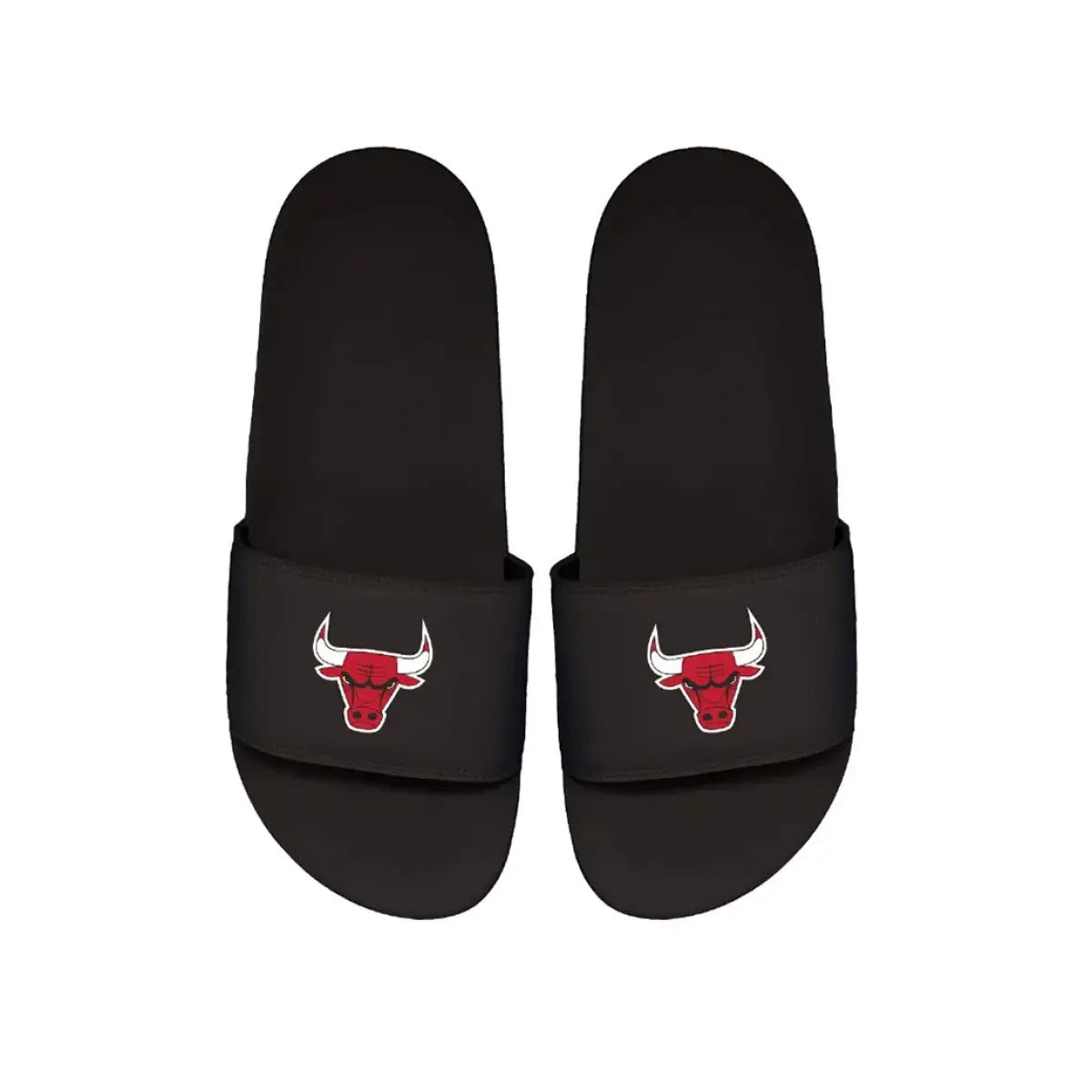 Ciabatte Motto NBA Chicago Bulls Primary Logo - Nero