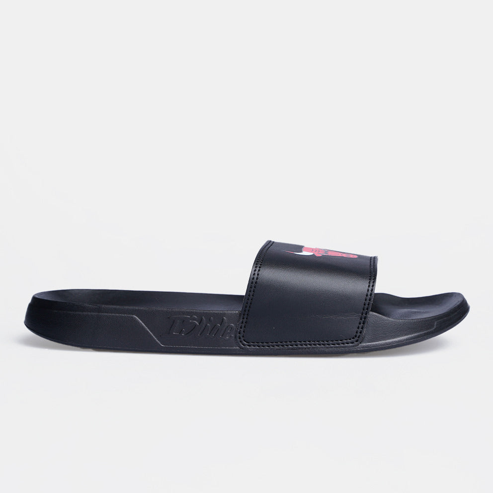 Ciabatte Motto NBA Chicago Bulls Primary Logo - Nero