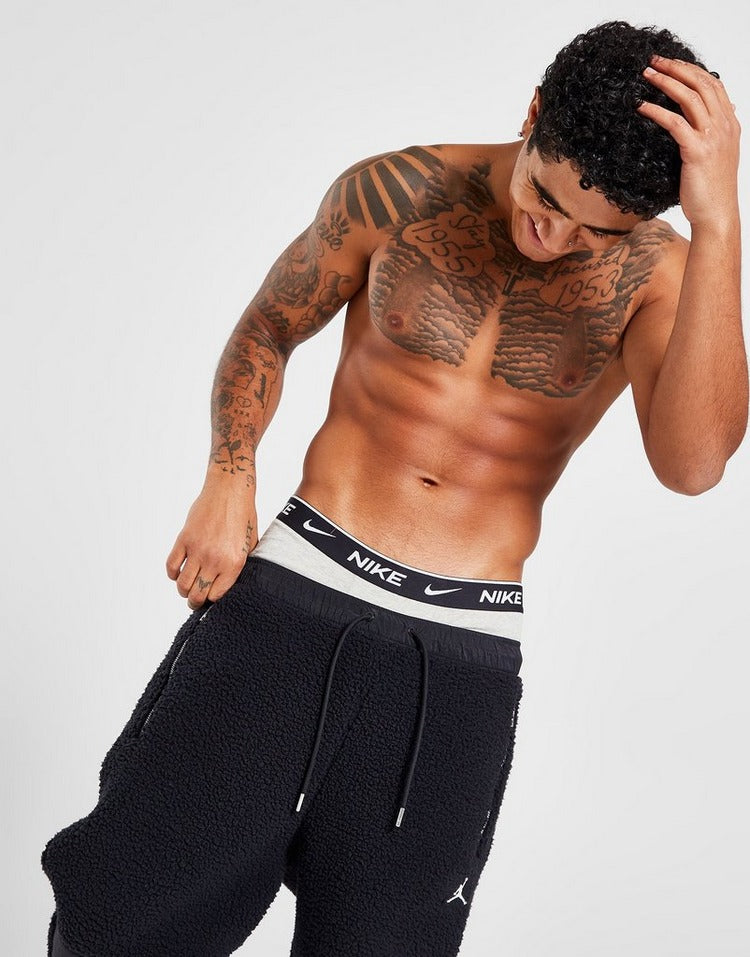 Boxer Trunk Cotton Stretch (Confezione da 3) - White/White/Whi