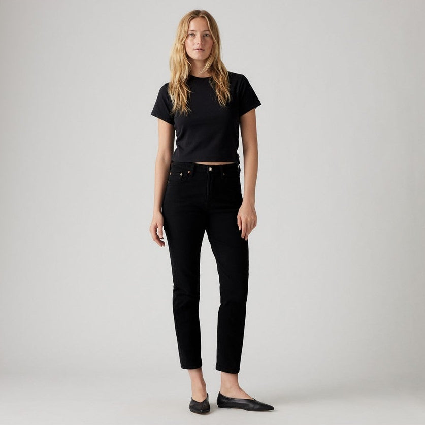 Jeans 501 Original Cropped - Nero