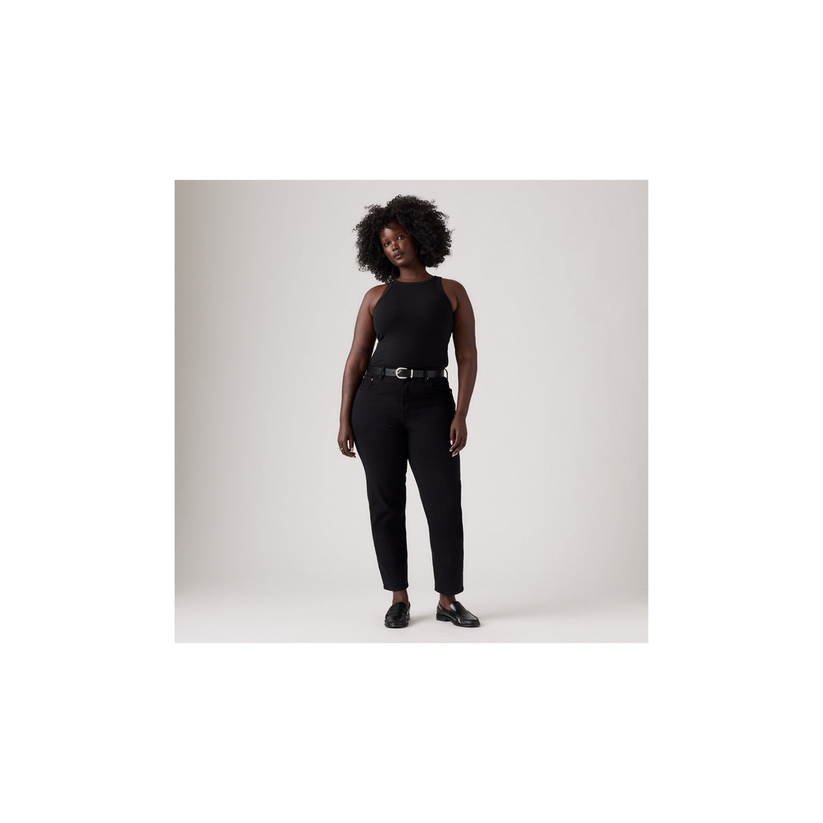 Jeans 501 Original Cropped - Nero