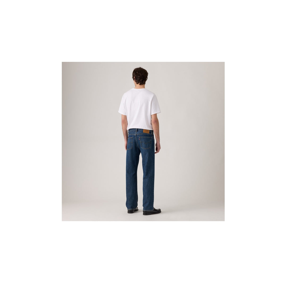 Jeans 555 Relaxed Straight - Indaco Scuro