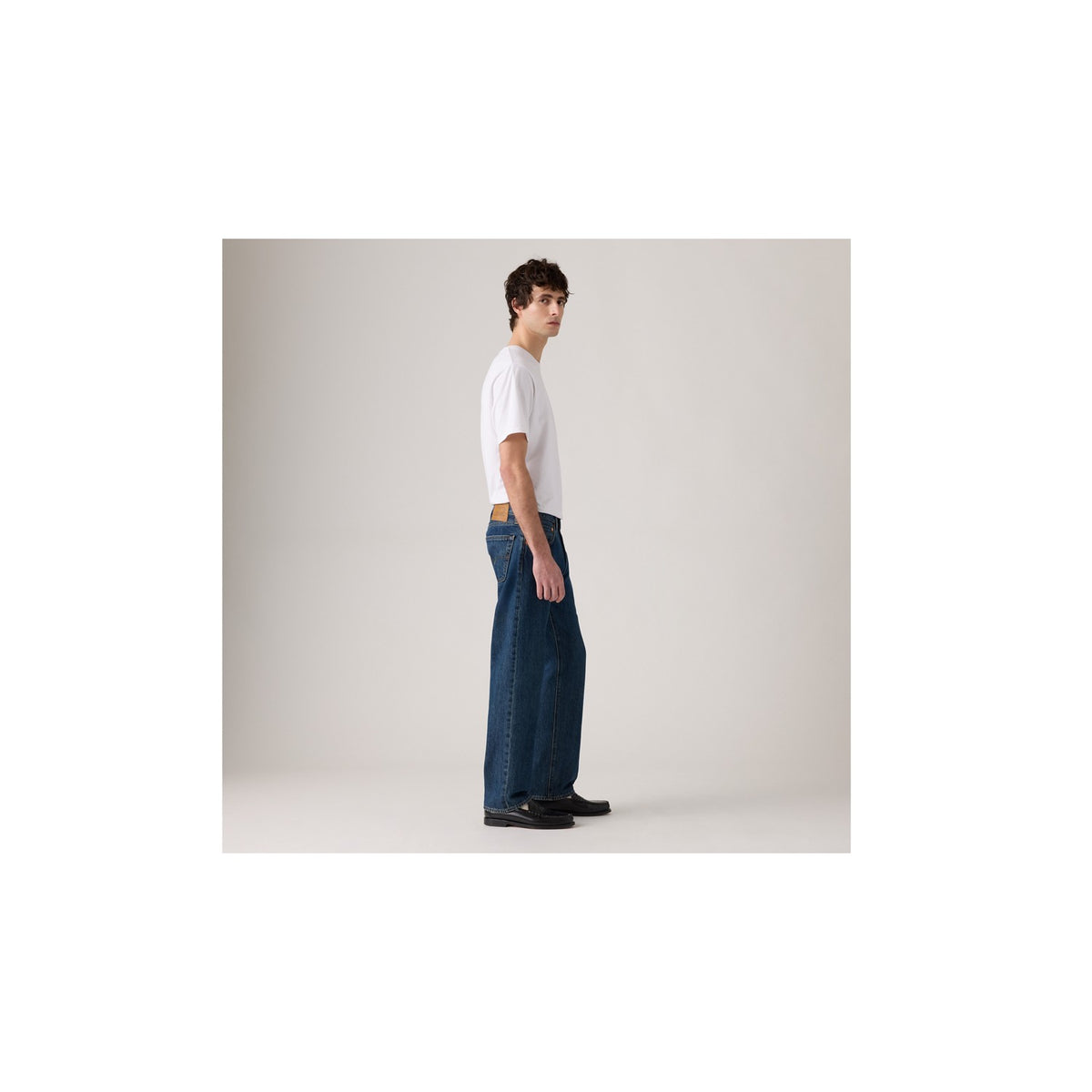 Jeans 555 Relaxed Straight - Indaco Scuro