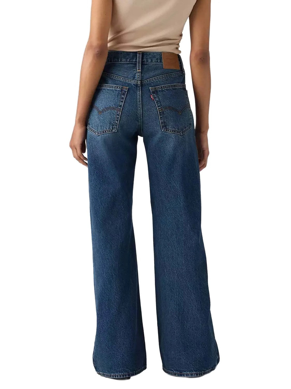 Jeans Loose Bootcut - Indaco Scuro