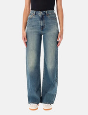 Jeans Ribcage Wide Leg - Indaco Scuro
