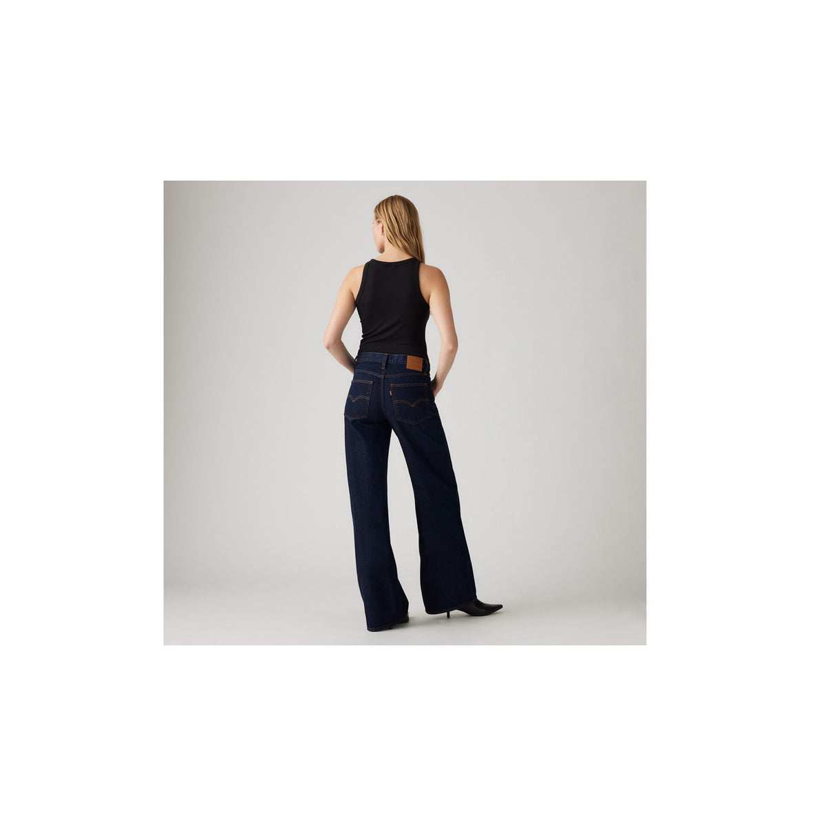 Jeans Baggy Straight - Indaco Scuro