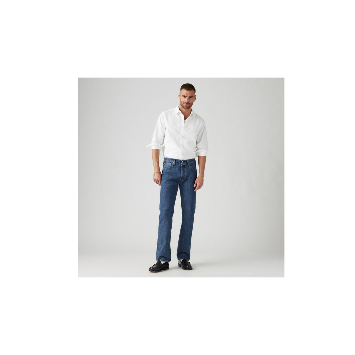 Jeans 501 Original - Indaco Medio