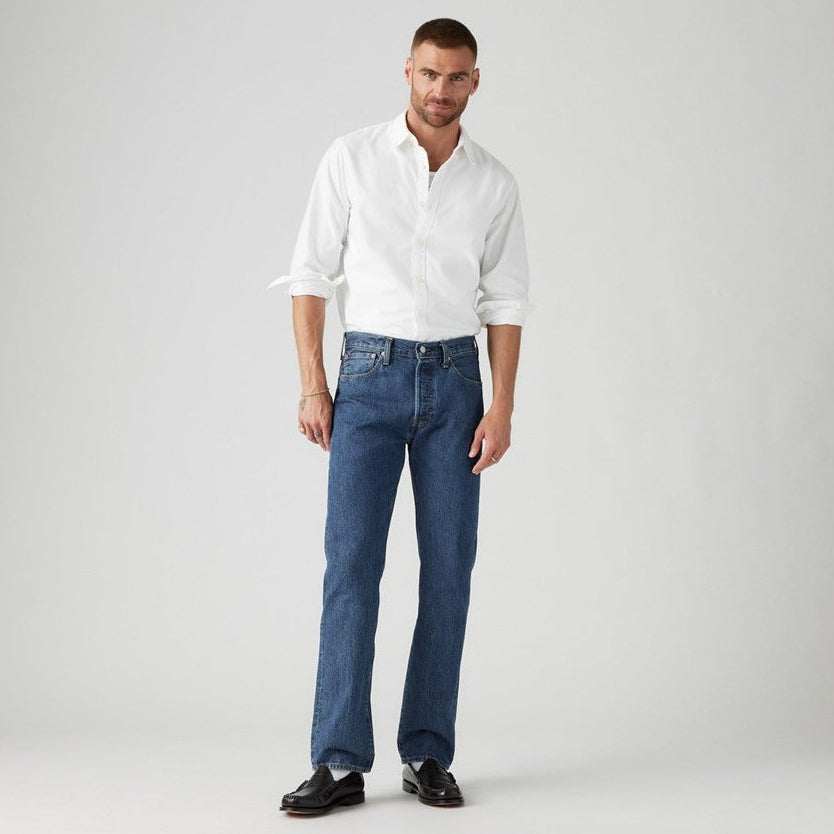 Jeans 501 Original - Indaco Medio