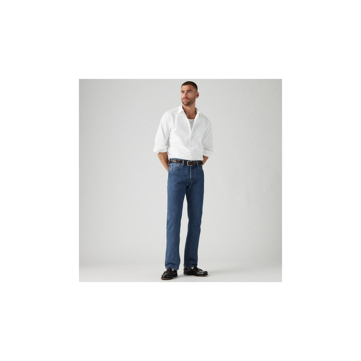 Jeans 501 Original - Indaco Medio