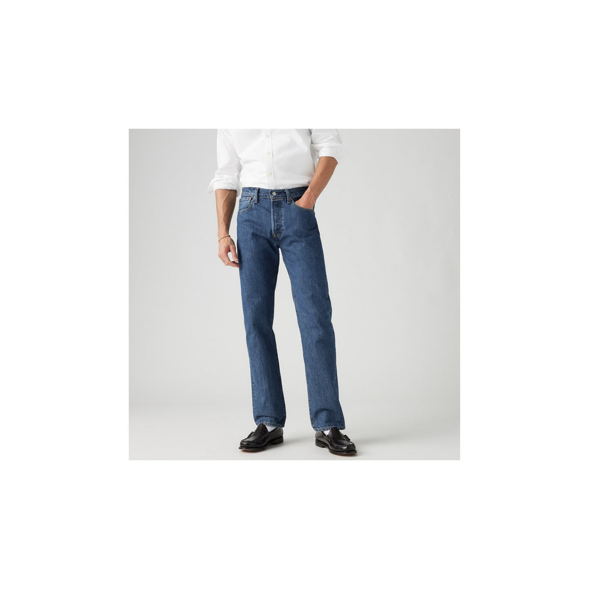 Jeans 501 Original - Indaco Medio
