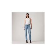Jeans 501 Original Cropped - Indaco Medio
