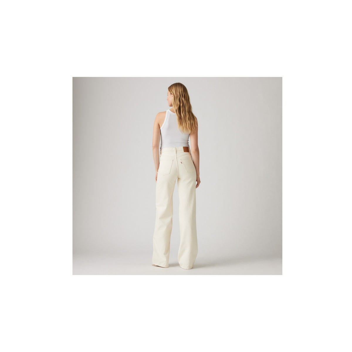 Jeans Ribcage Wide Leg - Neutro