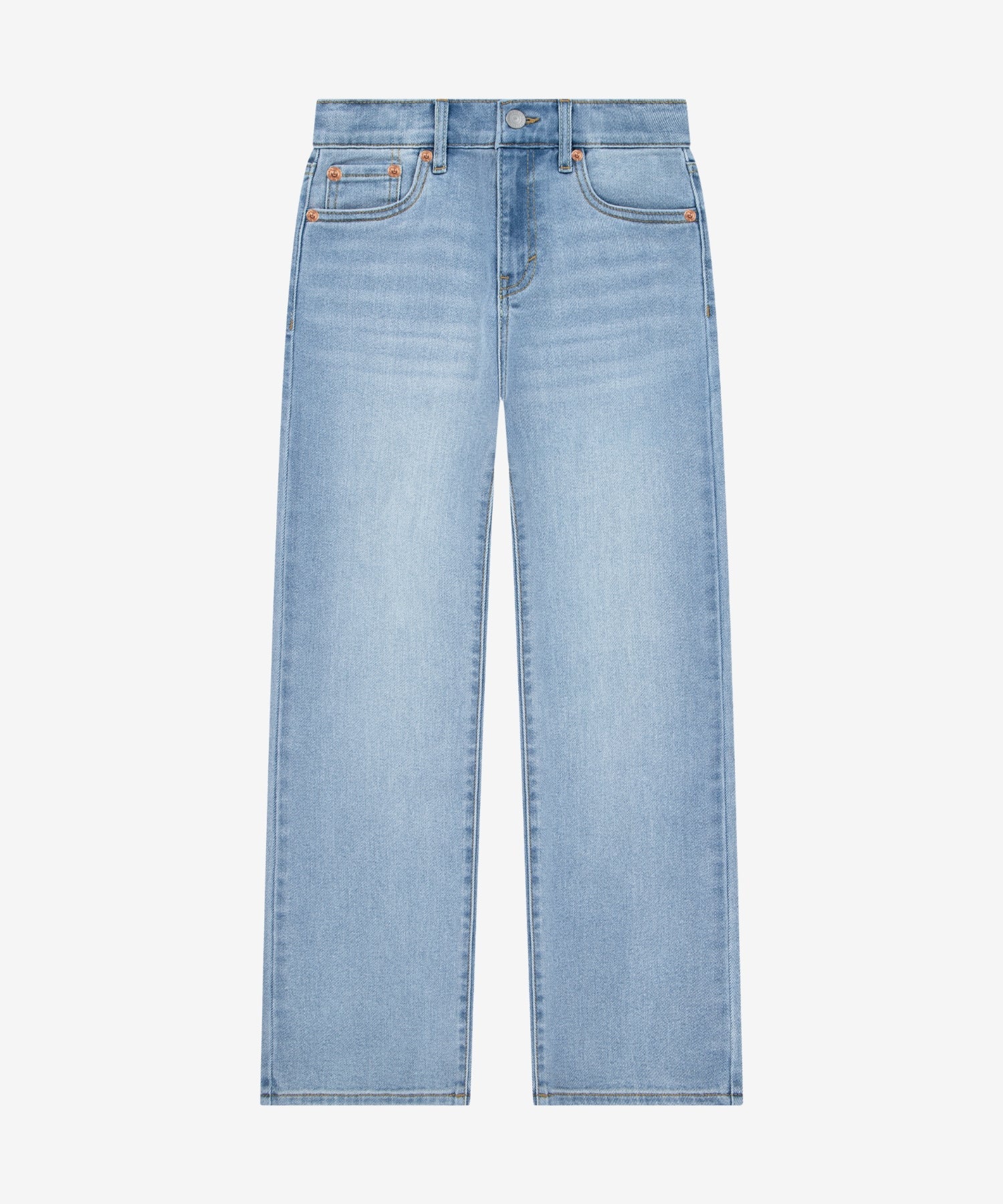 Jeans Wide Leg Bambino - Blu