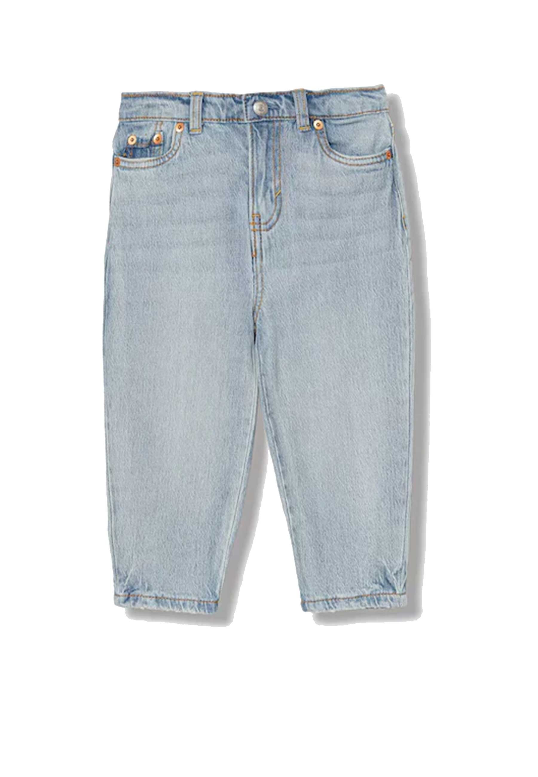 Jeans Baggy Barrel Bambino - Blu