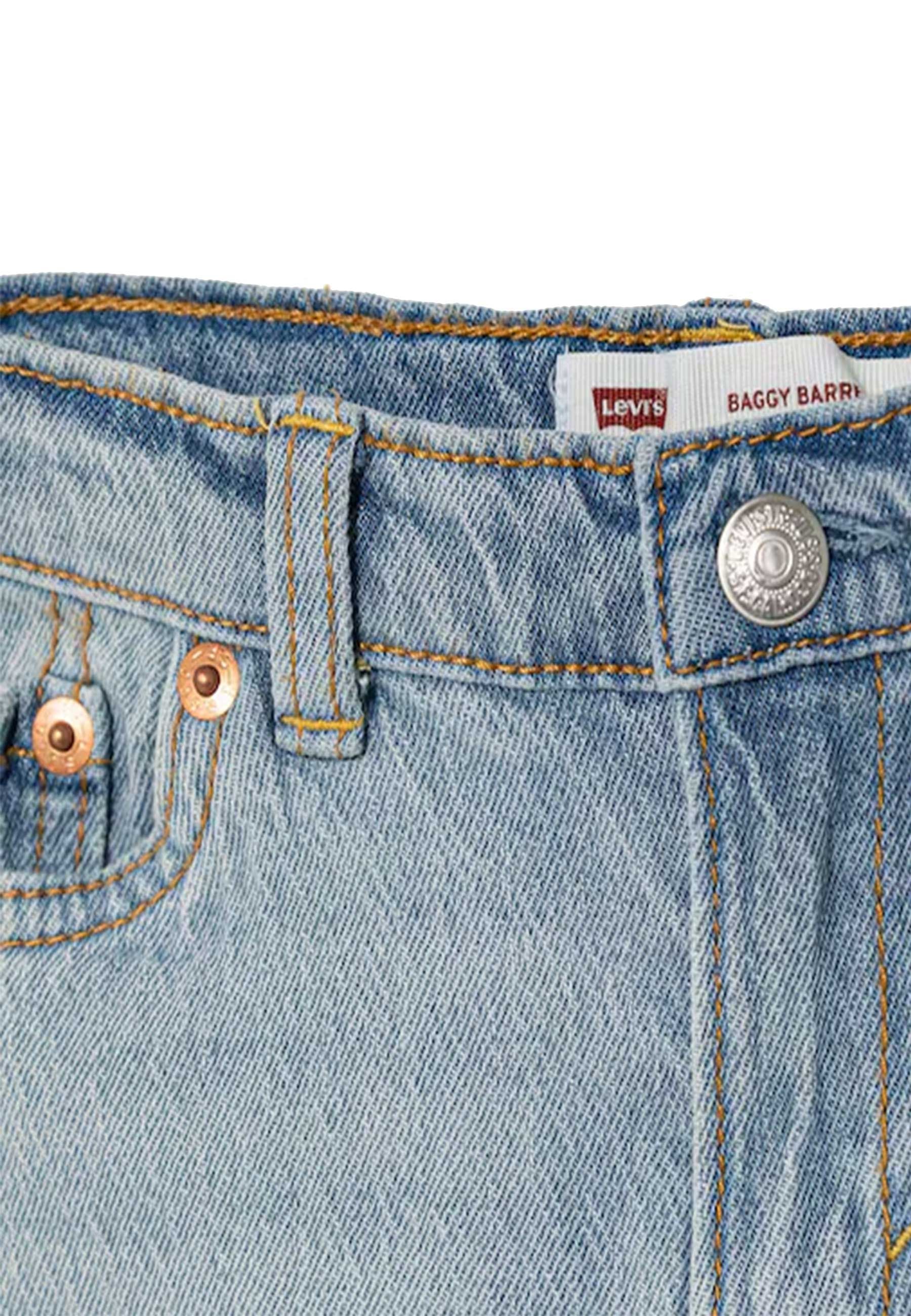 Jeans Baggy Barrel Bambino - Blu